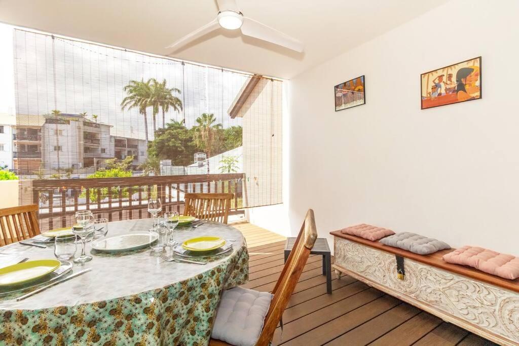 شقة Exotica - En Plein Coeur De St Gilles Les Bains سان جيل لي بان المظهر الخارجي الصورة